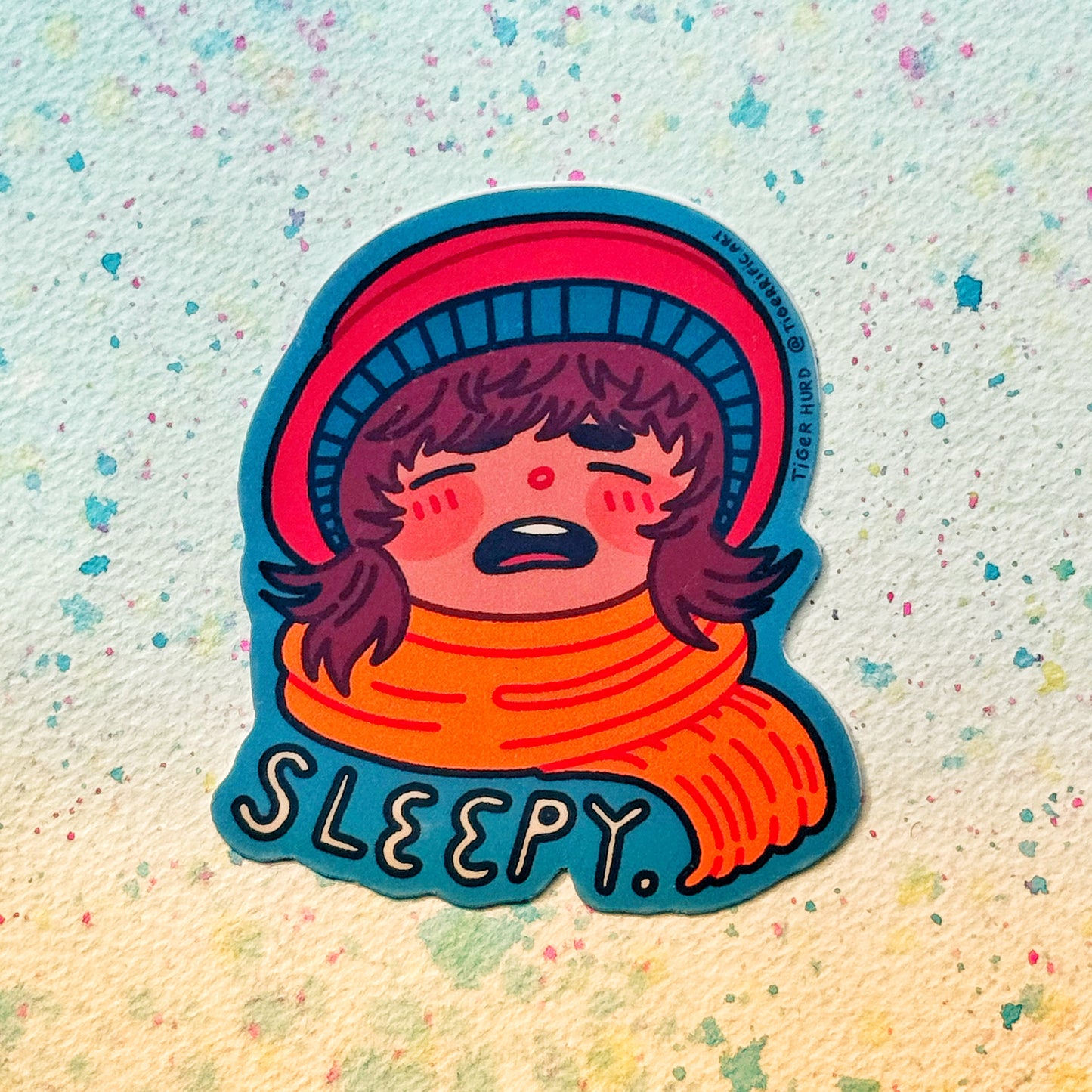 Sleepy Sticker